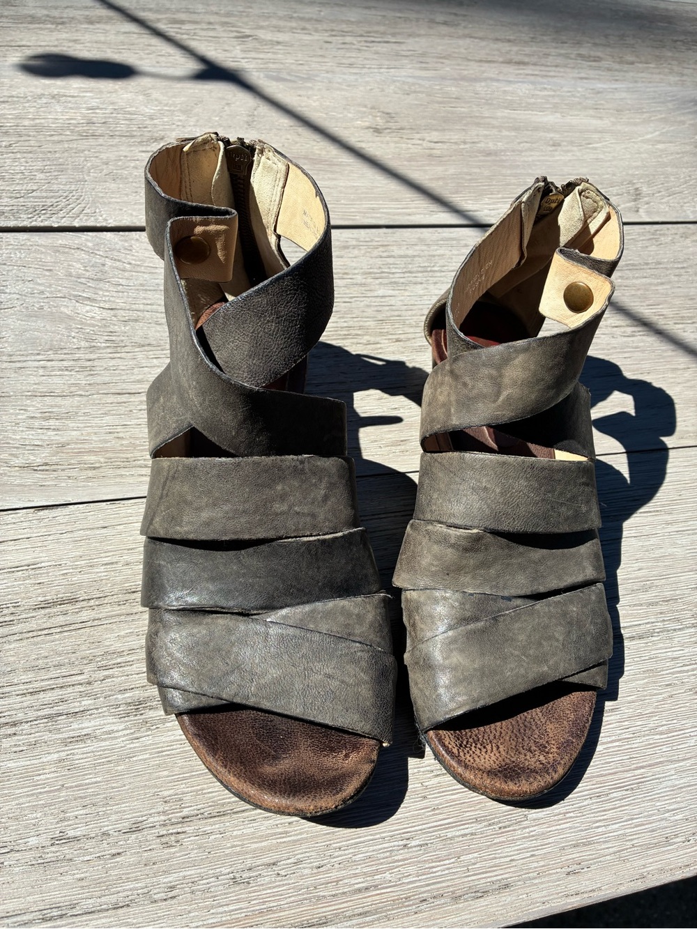 A.S. 98 Leather Sandals
